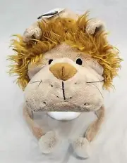 Winter Cute Plush Animal Character Beanie Hat Tiger