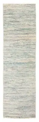 Vintage Hand-knotted Runner Rug 2'7" x 9'8" Traditional Carpet
