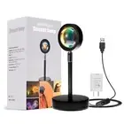 GEARPLEX Sunset Lamp Projector for Home Décor & Photography Ambient LED Night