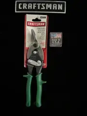 New! Sears Craftsman Compound Leverage Aviation Tin Snip Right 42711 Green