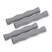 2x 2PK Joseph Joseph Orderly Clothes Suits/Jackets Rail Spacer Set Lrg 20cm Grey