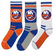 Outerstuff NHL Youth (5Y-7Y) New York Islanders 3-Pack Socks