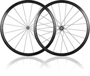 Quick Release C/V/Rim-Brake Road Bike Front Rear Wheel 700C Wheelset Front 2 Rear 4 Bearings 30mm Aluminum Alloy Bike Rims 7/8/9/10/11/12speed Cassette HG