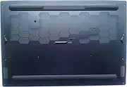 New Laptop Case Cover Compatible for MSI Stealth 15M Palmrest Cover/Laptop Bottom Base Case Cover (Color : Black D Shell)