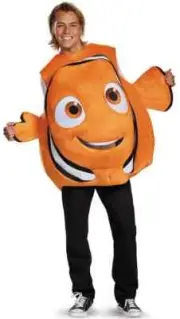 Nemo Disney Finding Dory Clown Fish Animal Fancy Dress Halloween Adult Costume