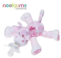 在飛比找Yahoo!奇摩拍賣優惠-美國 nookums 寶寶可愛造型安撫奶嘴/玩偶-粉色長頸鹿