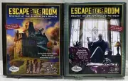 Two Escape The Room Board Games Stargazer's Manor Gravely’s Retreat New Thinkfun