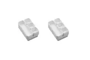 16pc Madesmart Small Bin Multi-Pack Home Kitchen Organiser White Rectangle