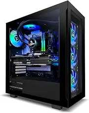 Thermaltake Computer System Rapture PRO V5 – AMD 7500F/ 4070 Super/ B650 WiFi/ 32G RGB D5/ Customizable LCD RGB AIO/ V350 Black, CA-4T2-00D1WA-02