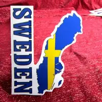 在飛比找金石堂優惠-瑞典國旗地圖抗ＵＶ、防水貼紙／Sweden／世界多國款可選購