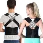 Women/Men Adjustable Posture Corrector Low Back Support Shoulder Brace Belt HOT