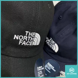 The North Face Cap TNF 北臉 黑白 Logo 刺繡 復古帽 老帽 帽子 基本款 DOT聚點