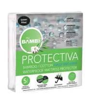 Bambi Protectiva Fully-Encased Waterproof Mattress Protector - King