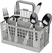Universal Dishwasher Silverware Replacement Basket,Utensil/Cutlery Basket with a Handle, Cutlery Basket Replacement Box for Multipurpose