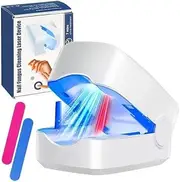 Nail Fungus Laser Device with 470nm Blue Light & 905nm Infrared, 21 Days Fast Effect, SGS Certified - Safe and Pain Free for Toenail and Hand Nail Fungus (Easy to Use at Home)