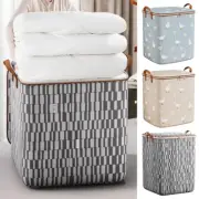 Large Capacity Portable Clothes Quilt Storage Bag Basket Move Case Box