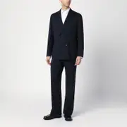 [Tagliatore] Double-breasted blue suit in virgin wool 48 IT Blue