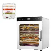 Food Dehydrator 5/10 Trays 30-90℃ Fruit Dehydrator Jerky Dryer Home Commercial