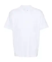 Sacai Side Zipped T-Shirt 1,2 White