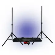 Package 2 x Speaker Stands 50kg Capacity (each) Sturdy with Carry Bag