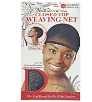 Donna black Closed Top Weaving Net