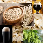 OATMEAL STOUT ALE Extract Beer Brewing recipe Homebrew kit Malt hops & grains