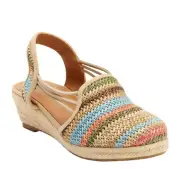 Comfortview Sandals Sz 10M "Clea" Espadrille Jute Sandal Sz 10M NEW IN BOX