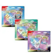 Set Of 3 Prismatic Evolutions Tech Sticker Collection Leafeon Sylveon Glaceon