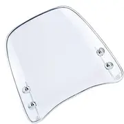 ATV Windshield, Motorcycle Windscreen Wind Deflector, Flexible Front , High-Definition Large Wind Splitter, Motorcycle Windshield Replacement for Adults, Riding Protection