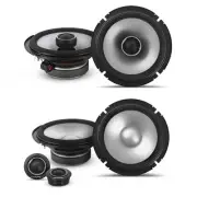 Alpine S2-S65C & S2-S65 Bundle: 6.5" Component & Coaxial Speaker Sets