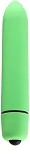 Bullet Vibrator Discreet Vibrating Massager Beginner Vibe Sex Toy For Women 10 Speed Wand Green