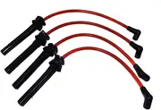 daili Store 4 Pcs 10.2mm Spark Plug Wire Set for 2002-2006 Compatible with Cooper R50 R52 R53 12127513032