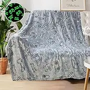 COMFAR Gaming Blanket for Boys/Men, Glow in The Dark Gamer Blankets for Teen Boys, Gaming Gifts for Teenage Boys/Men, Cool Gamer Gifts for Men/Teenage Boys/Women/Girls, Birthday 40"x 50"