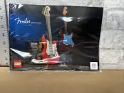 NEW Manual Only Lego Ideas Fender Stratocaster Guitar Amp 21329 No Bricks