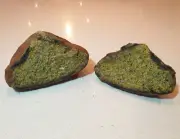 1.09kg Rough Natural Olivine Peridot Crystal Gemstone Basalt