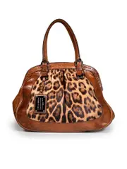 Miss Romantique Leopard Pony Hair Shoulder Bag