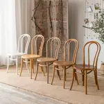 曲木餐椅THONET椅法式復古椅子做舊實木餐椅美式餐椅桑納索耐特椅