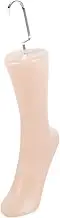 Female Plastic Foot Model for Sock Display with Hook Mannequin Stand for Store Use Sturdy and Reliable Design for Showcasing Socks Retail Settings