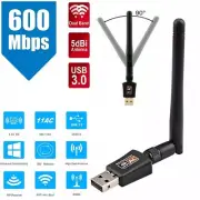 600Mbps USB Wireless Antenna WiFi Dongle Adapter For Windows 2000,XP,Vista,Linux