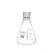Erlenmeyer Flask with 24/29 Joint, 250ml - 50ml White Graduations - Interchan...
