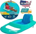 Home Water Game Spring Float Recliner Chair Swimming Pool Inflatable Pool Aqua
