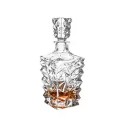 Himalaya Glass Decanter Whiskey Bottle 750ml Height 290mm