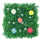 Durable Simulation Flower Plant Sheet Artificial Grass Backdrop Wall Wedding