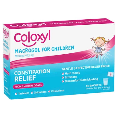 Coloxyl Macrogol Children 14 Sachets
