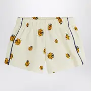 [Mini Rodini] Short white with ladybugs 92/98 CM White