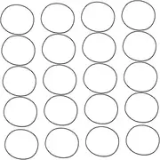 Vaguelly 20pcs Cassette Belts for Recorder Maintenance 2mm Rubber Belts Replacement for Cassette Deck