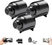 Mini 4g Wireless WiFi Camera 1080p HD 01, Mini 4g Wireless WiFi HD Camera, Security Night Vision for Home, Indoor, Outdoor (3PCS)