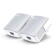 [TL-PA4010 KIT] TL-PA4010KIT AV500 Powerline Adapter with AC Pass Through Starter Kit