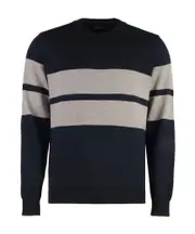 Paul Shark Wool Crew Neck Pullover S,M blue