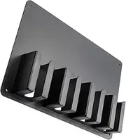 Healeved Clipper Wall Holder Sturdy Barber Station Organizer for Clipper Storage Easy Access to Combs and Clips for Salons and Home Use
